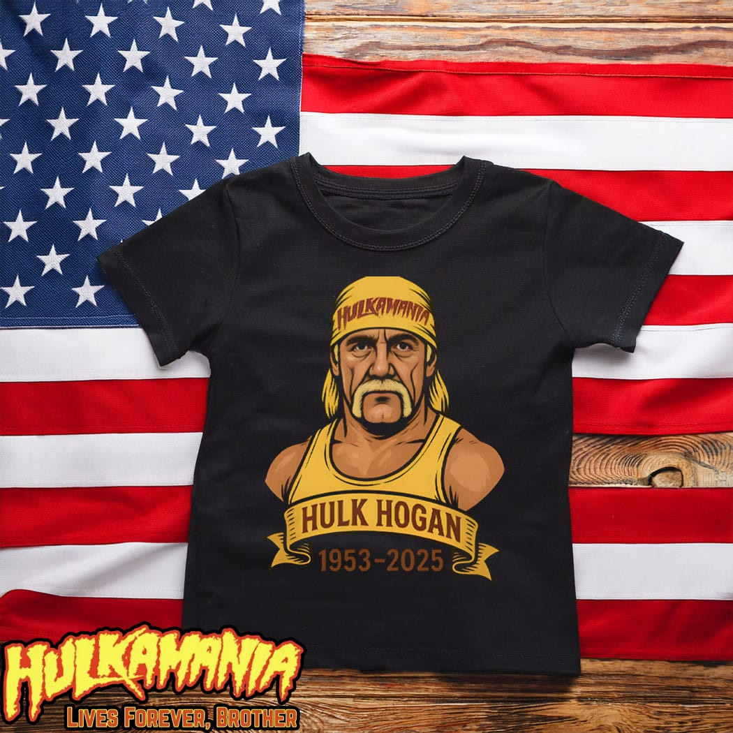 Hulk Hogan Hulkamania Tribute Shirt Gone But Never Forgotten Merch