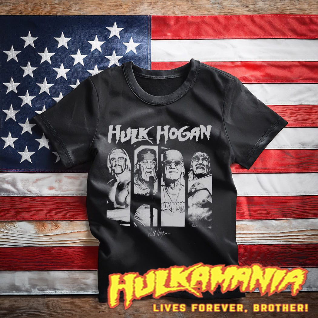 Hulk Hogan Legend Memorial Vintage Shirt Hulkamania Forever Merch Gift