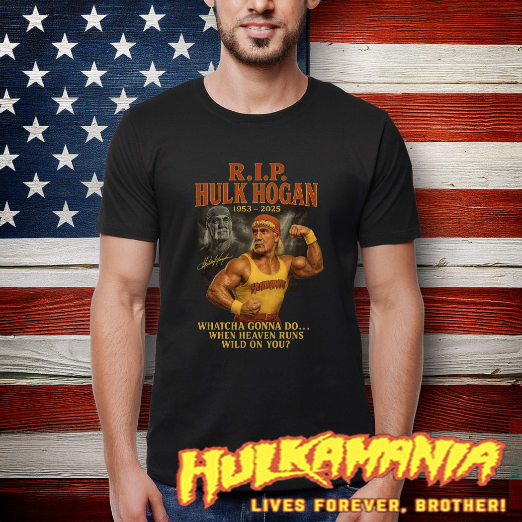 Hulk Hogan Rip Shirt Hulk Hogan Tribute Shirt Hulk Hogan Tribute Merch Gift