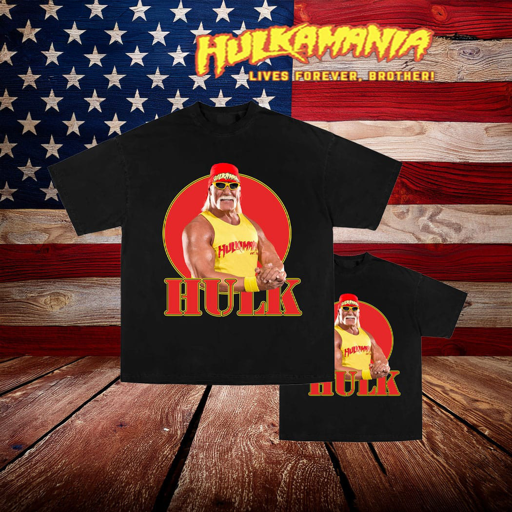 Hulk Hogan Tee Shirt Hulk Hogan Remembrance Merch
