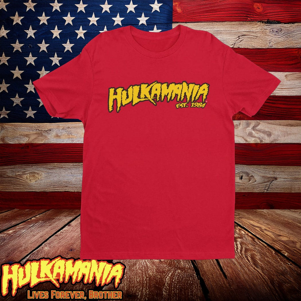 Hulk Hogan Tops Hulkamania Shirt