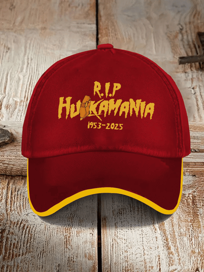 Hulk Hogan Wrestling Legends Hat RIP Hulkamania Cap Fans Gifts