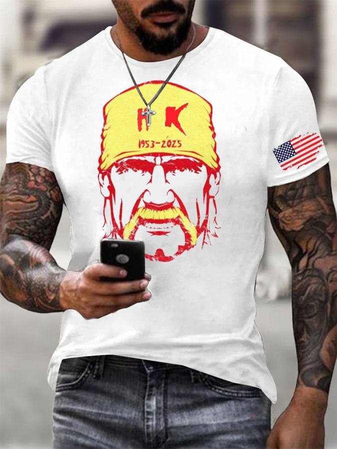 Hulkamania Legendary Wrestler Memorial 1953 2025 T-Shirt Gifts For Fans