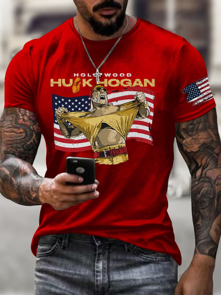 Hulkamania Legendary Wrestler Memorial Shirt Holdwood Hulk Hogan T-Shirt Gifts For Fans
