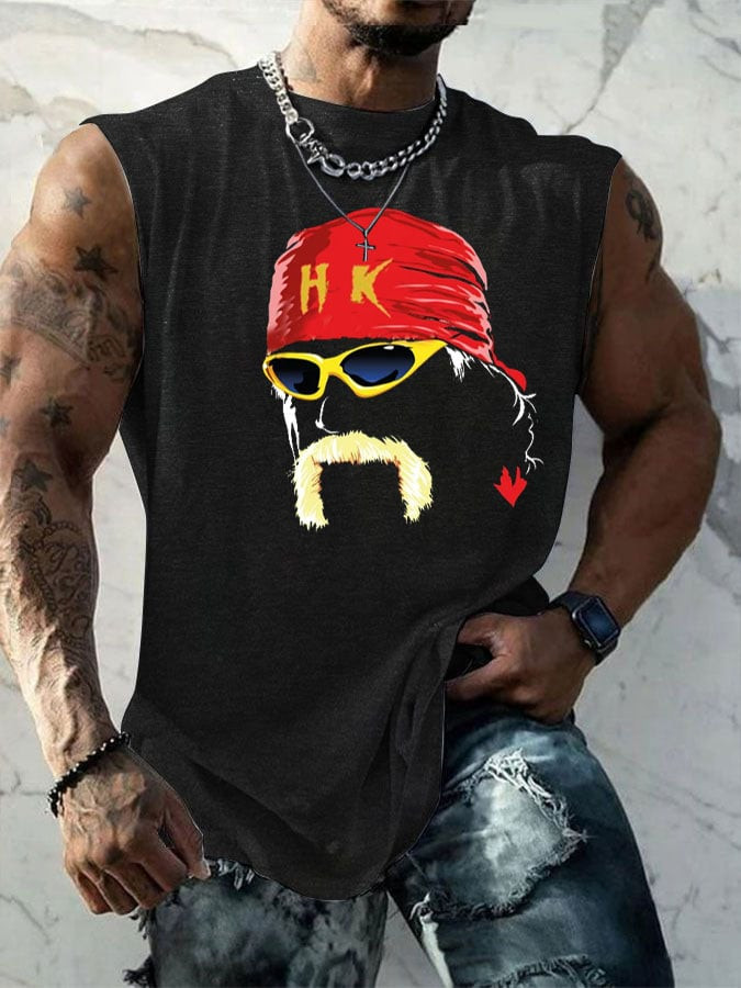 Hulkamania Legendary Wrestler Memorial Tank Top For Men's Gifts For Fans