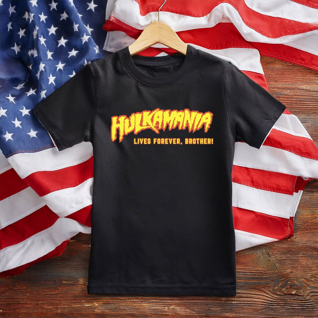 Hulkamania Lives Forever Kid Shirt