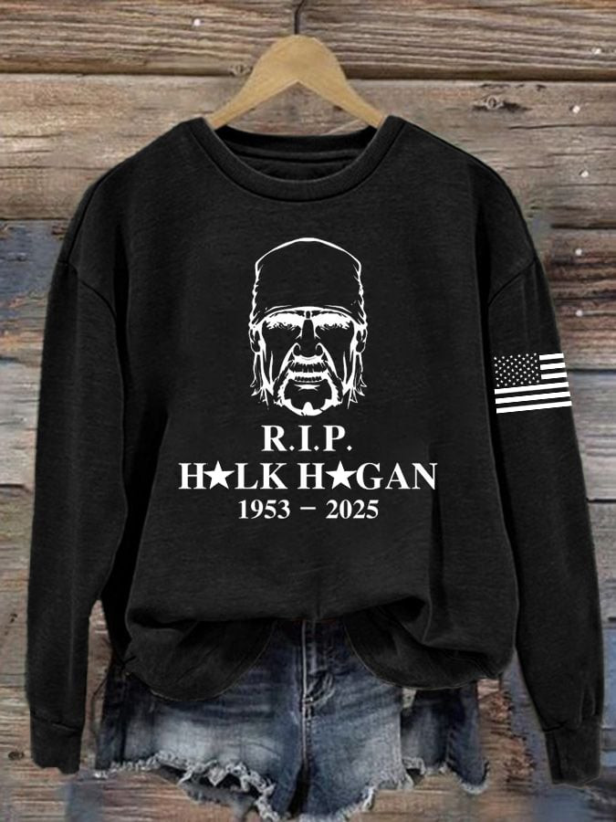 Hulkamania Sweatshirt RIP Hulk Gogan 1953 2025 Clothing Gifts For Fans