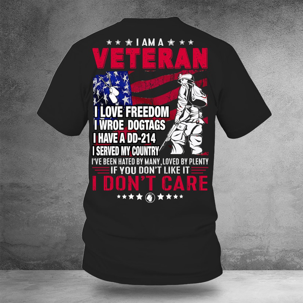 I Am A Veteran If This Offends You I Don't Care Shirt Veteran Gift Ideas