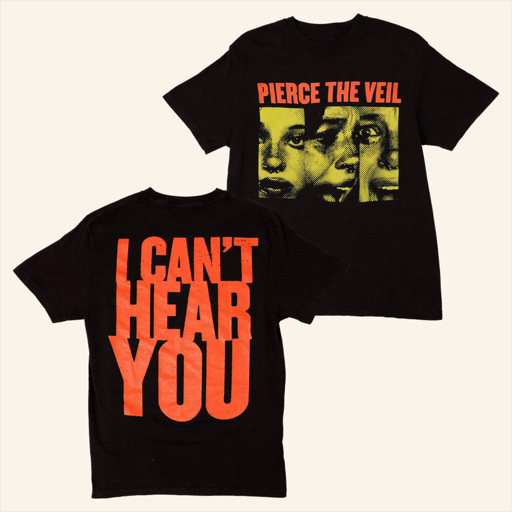 I Can't Hear You Tour T-Shirt Pierce The Veil Merch II Birthday Gifts For Him Gifts For BFF
