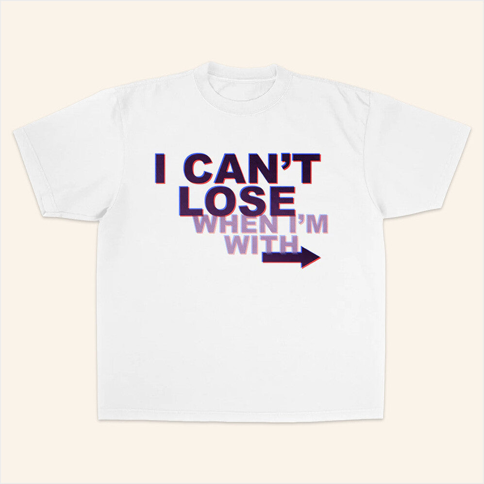 I Can't Lose Arrow T-Shirt Jonas Brothers Merch Birthday Gift Ideas Christmas Presents