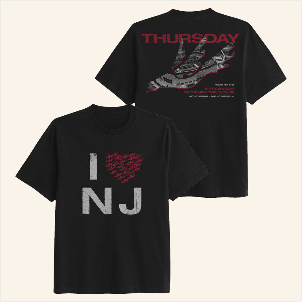 I Dove NJ T-Shirt Thursday Merch Best Gifts For Father Birthday Gift Ideas Christmas Presents
