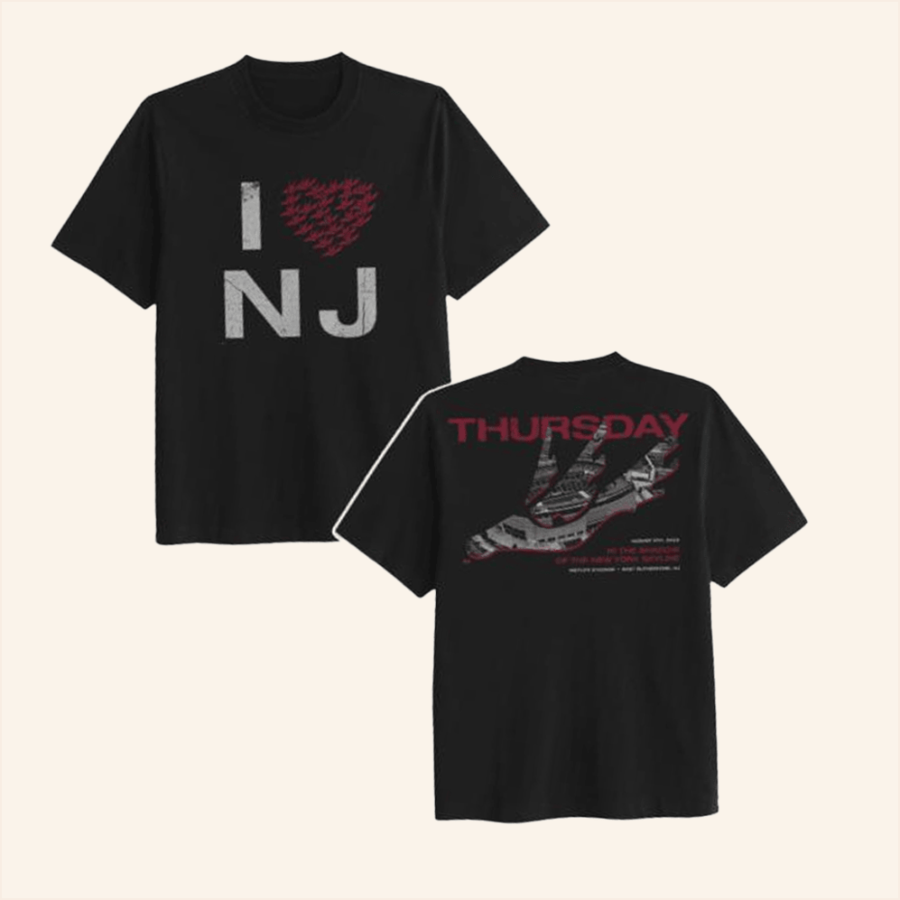 I Dove NJ T-Shirt Thursday Merch Gift Ideas For Boyfriend Birthday Gifts For BFF