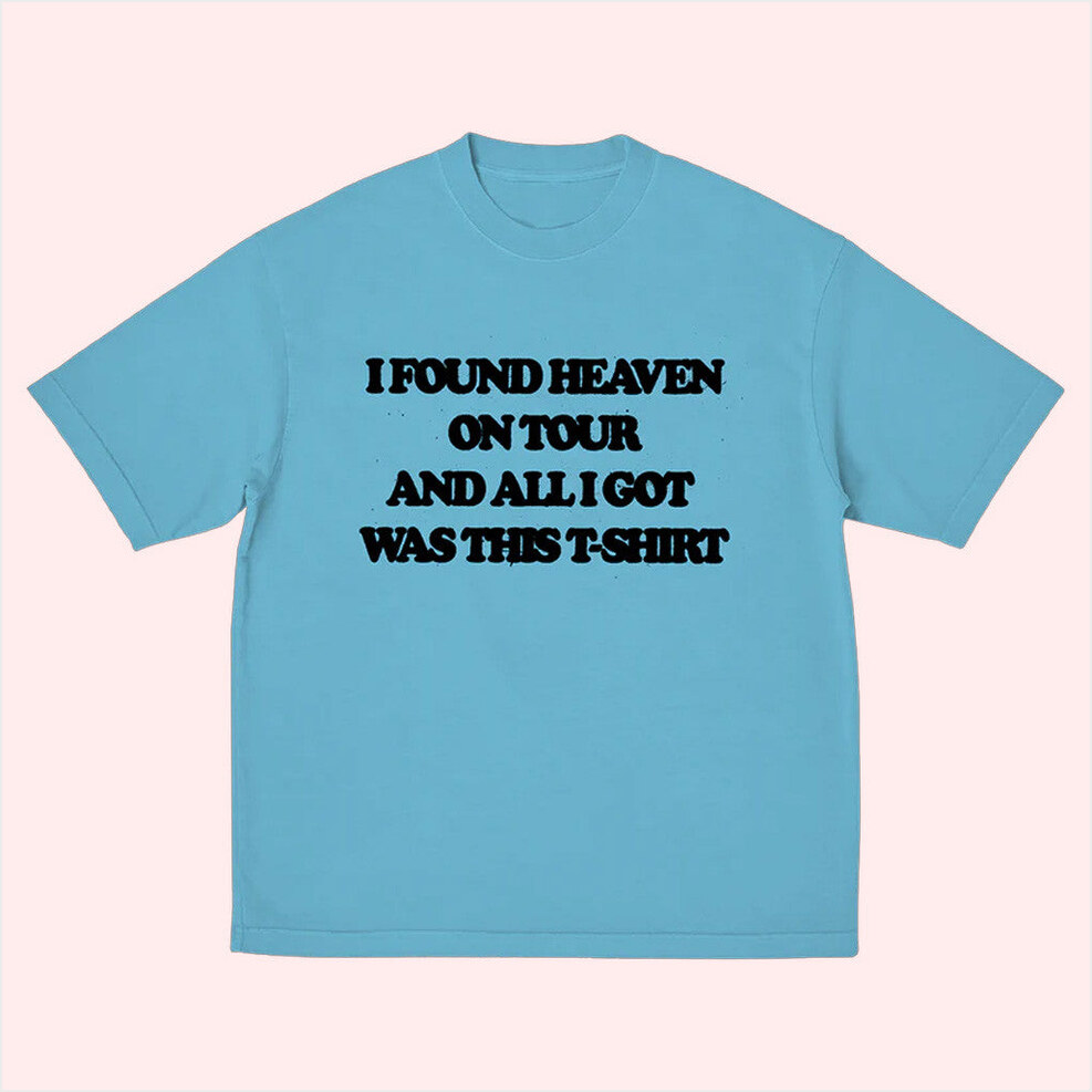 I Found Heaven On Tour T-Shirt Conan Gray Merch Birthday Gifts For Besties Christmas Presents
