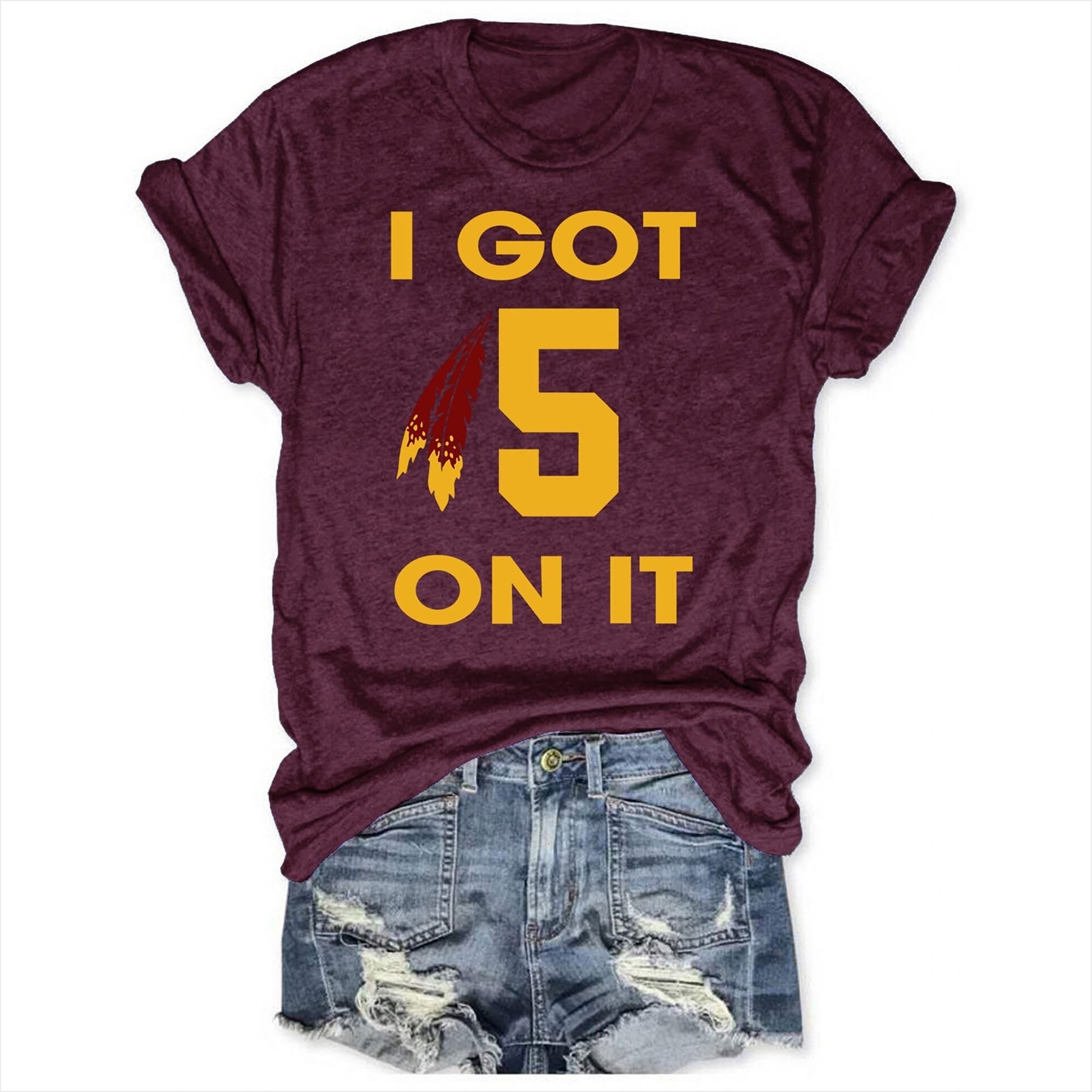 I Got 5 On It Shirt Native Inspired T-Shirt Best Gifts For Sister Father's Day Gifts For Dad