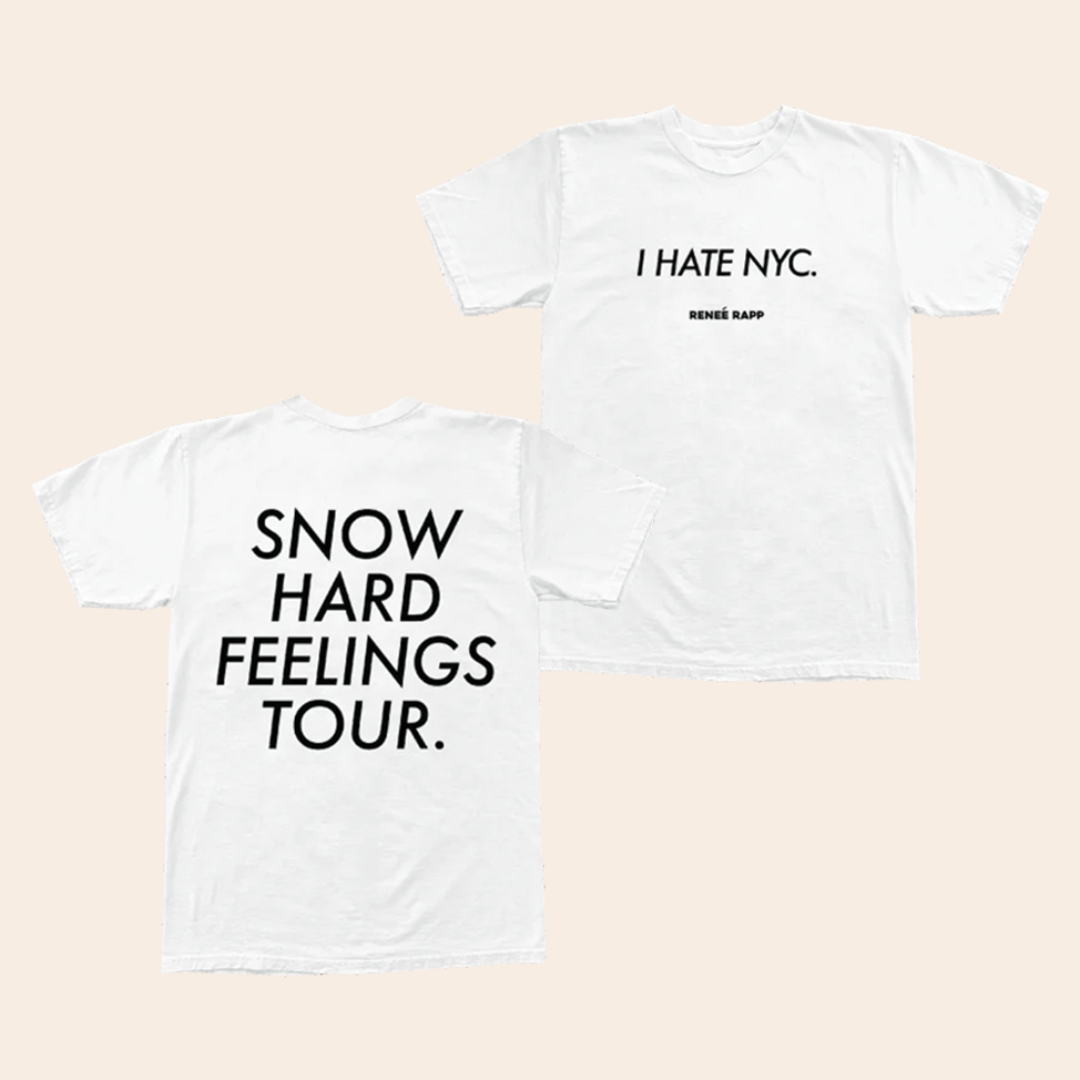I Hate Renee Rapp Merch NYC T-Shirt Father's Day Birthday Gifts For Husband Gifts For Besties
