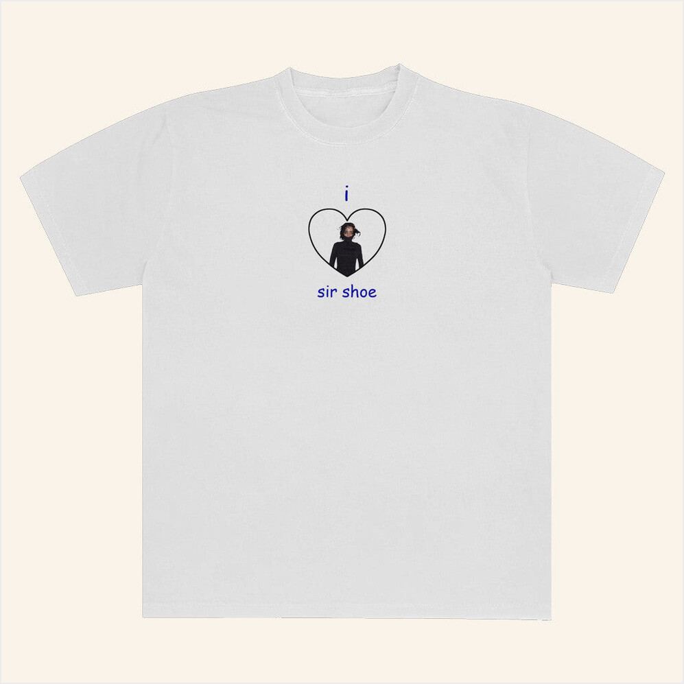 I Heart Sir Shoe Shirt Sir Chloe Music Merch Presents For Besties Best Friend Birthday Gifts