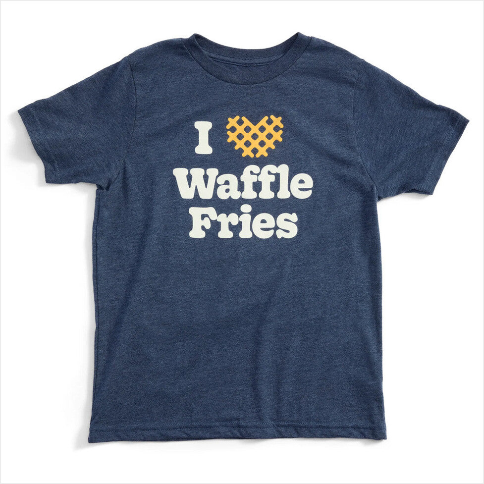 I Heart Waffle Fries Shirt Chick Fil A Merch Gift Ideas For Wife Birthday Gifts For Besties