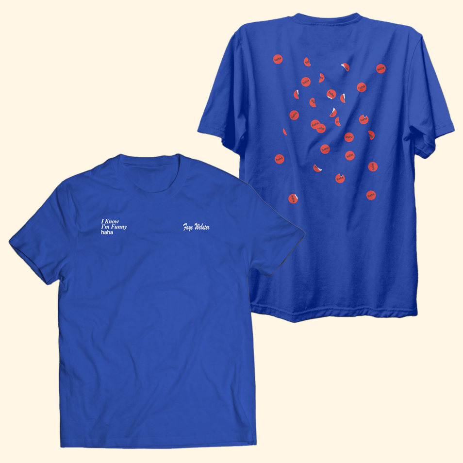 I Know I'm Funny Haha Faye Webster T-Shirt Faye Webster Merch Birthday Gifts For Music Fans