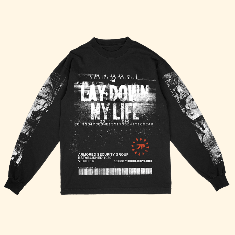 I Lay Down My Life For You Tour Long Sleeve Shirt JPEGMAFIA Merch Top Father's Day Gifts