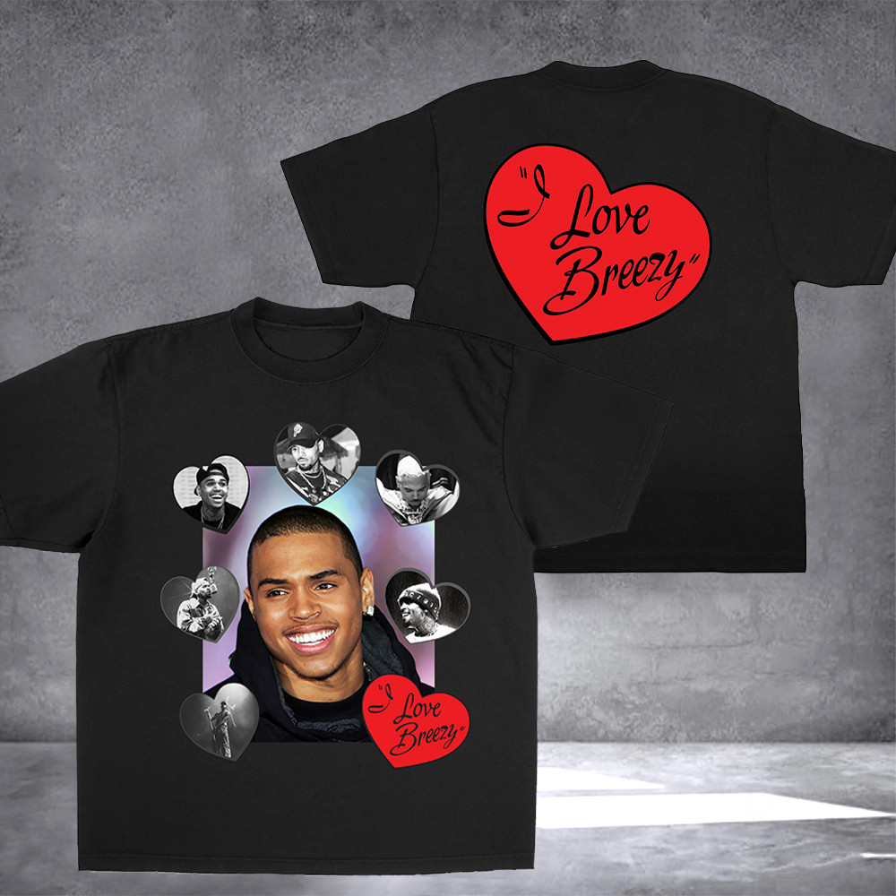 I Love Breezy Shirt Gifts For Someone Who Loves Music