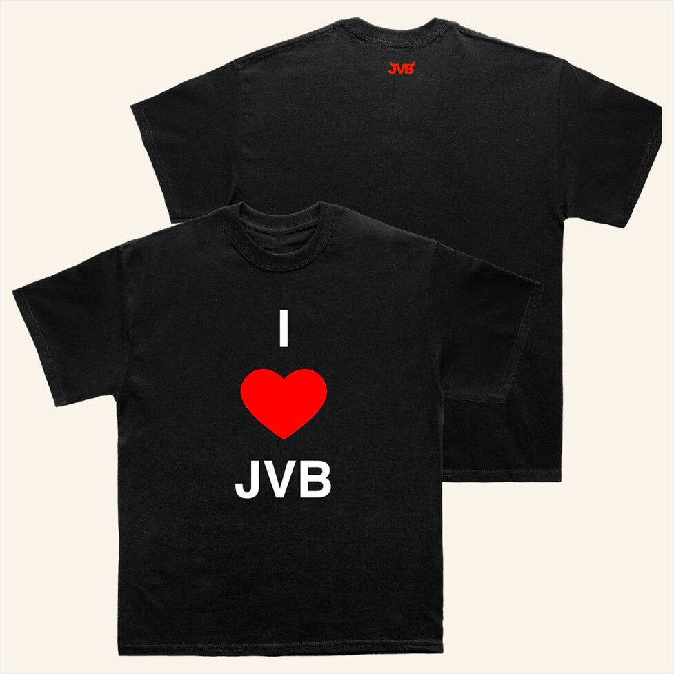 I Love Jvb Black T-Shirt Joey Valence Brae Merch Best Gifts For Him Gifts For Best Friend