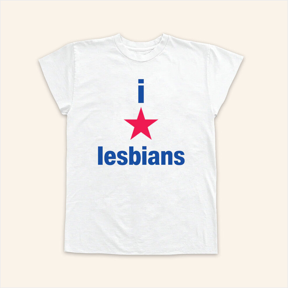 I Love Lesbians T-Shirt Renee Rapp Merch Birthday Gifts For Friends Christmas Presents