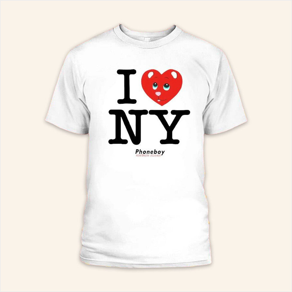 I Love Ny Phoneboy Shirt Phoneboy Merch BFF Birthday Gifts Christmas Presents