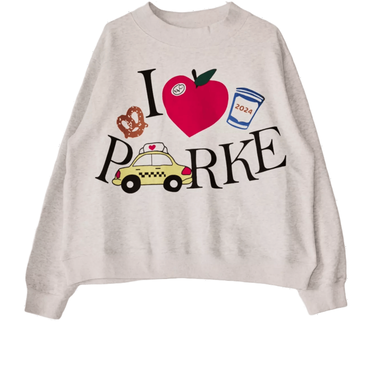 I Love Parke Sweatshirt Parke NYC Hoodie Cute Gift Idea For Sister Who Loves New York Vibe