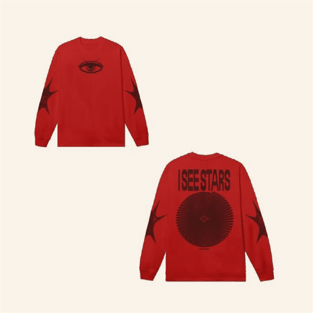I See Stars The Wheel Long Sleeve Shirt Sumerian Records Merch Birthday Gifts For Best Friend