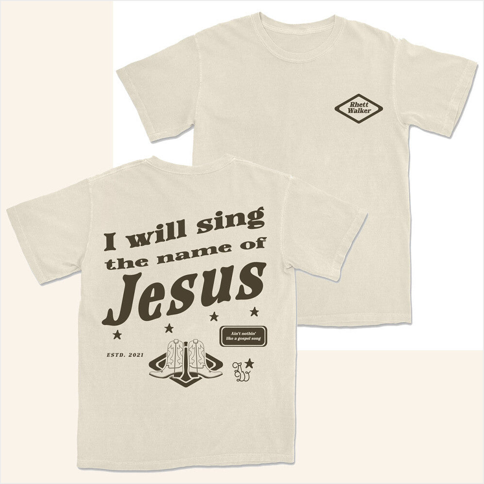 I Will Sing Shirt Rhett Walker Merch Gift Ideas For Mom BFF Birthday Gifts Ideas
