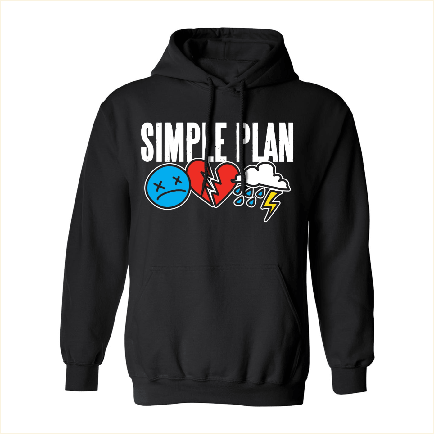 Icon Hoodie Simple Plan Merch Best Friend Birthday Gifts Christmas Presents