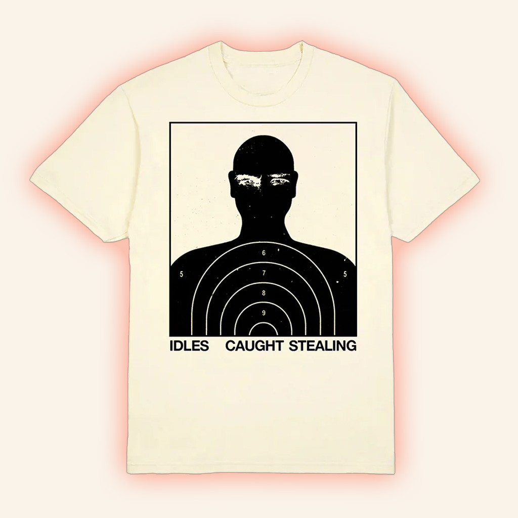 Idles Band Merch Caught Stealing T-Shirt Gifts For Someone Who Loves Music