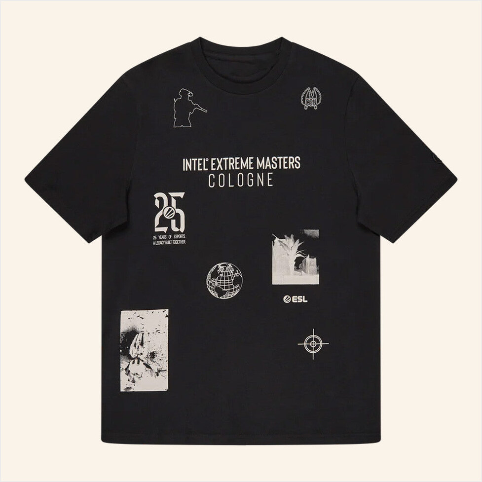 Iem Cologne 2025 T-Shirt ESL Merch Black Present For Husband BFF Birthday Gifts