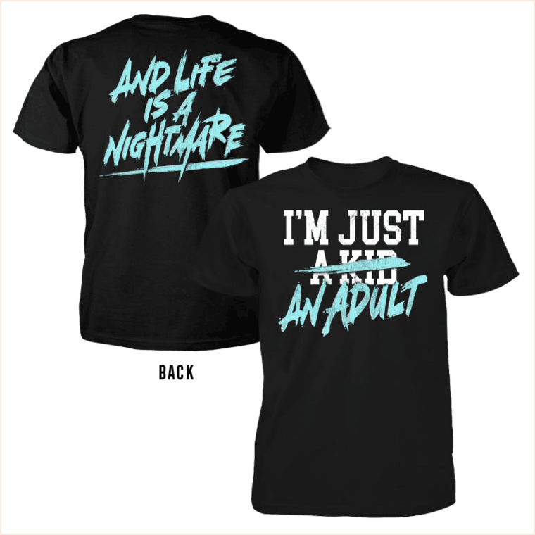 I'm Just A T-shirt Simple Plan Merch Birthday Gift Ideas Her Christmas Presents