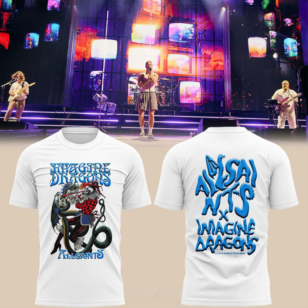 Imagine Dragons Loom World Tour 2025 Special Shirt Imagine Dragons Merch Fans Gifts