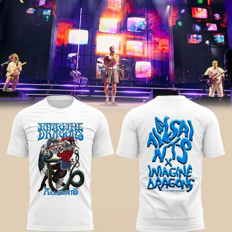 Imagine Dragons Loom World Tour T-Shirt Fan Merch Best Gifts For Boyfriend