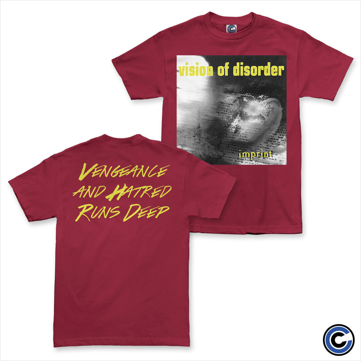 Imprint Shirt Vision Of Disorder Merch Vision Of Disorder Shirt BFF Birthday Gifts Ideas