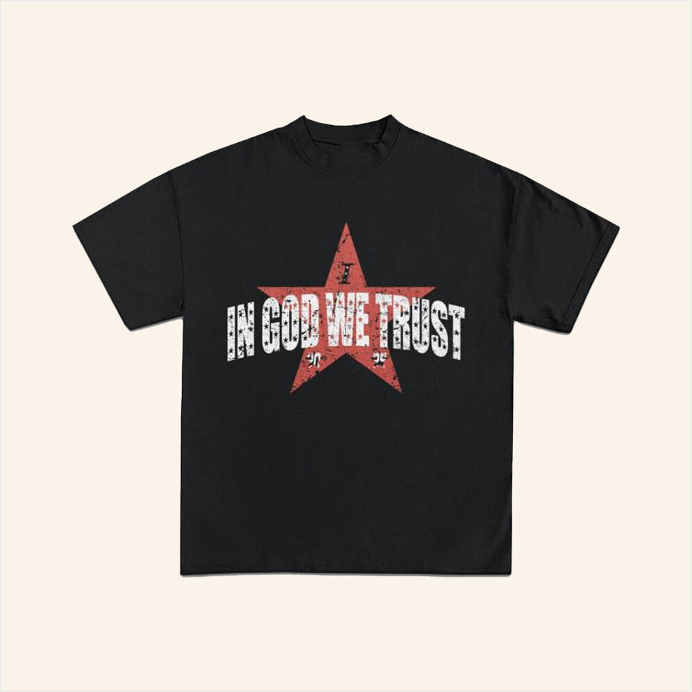 In God We Trust Graphic T-Shirt Wear Icy Merch Best Friend Gift Ideas Gifts For Best Friend