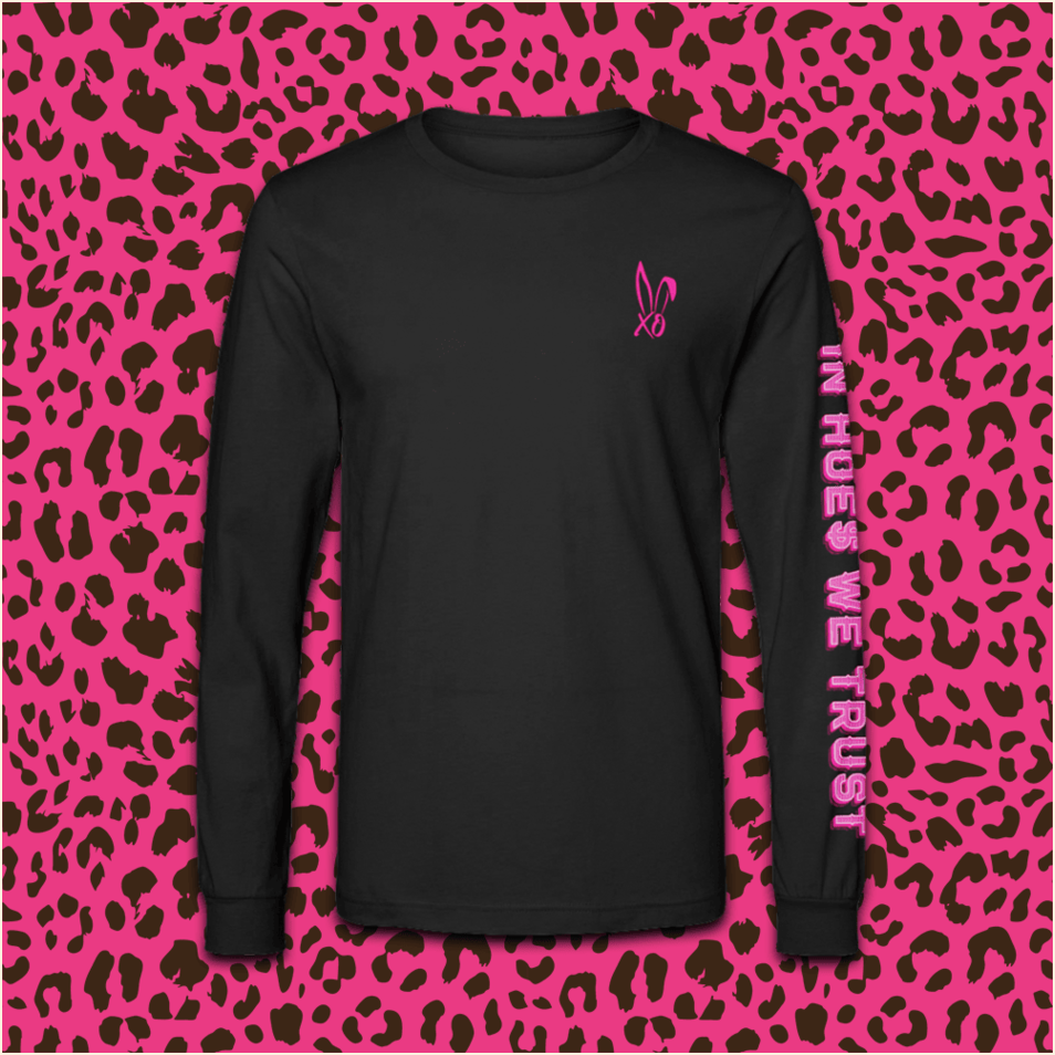 In Hoes We Trust Long Sleeve Shirt Bunnie XO Merch Father's Day Birthday Gifts For Husband