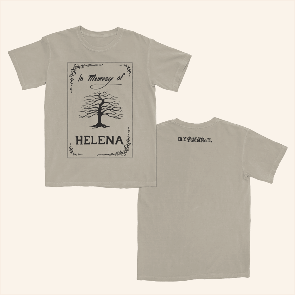 In Memory Of Helena T-Shirt My Chemical Romance Merch Gifts For Dad Gifts For Best Friend