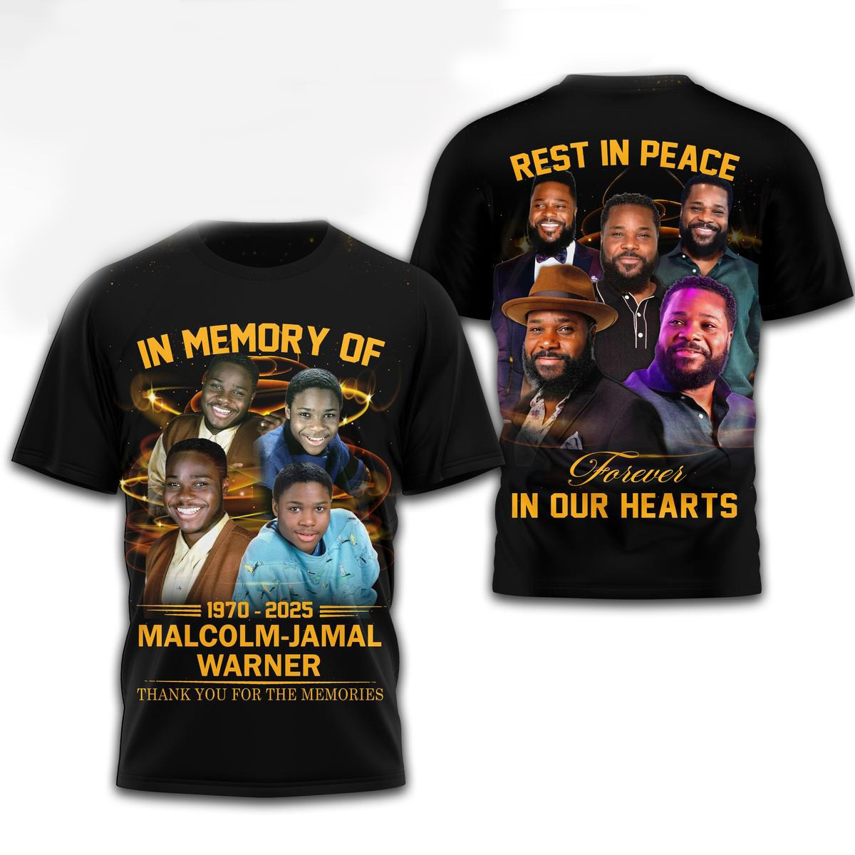 In Memory Of Malcolm Jamal Warner 2025 Shirt Fan Merch Gifts For Father