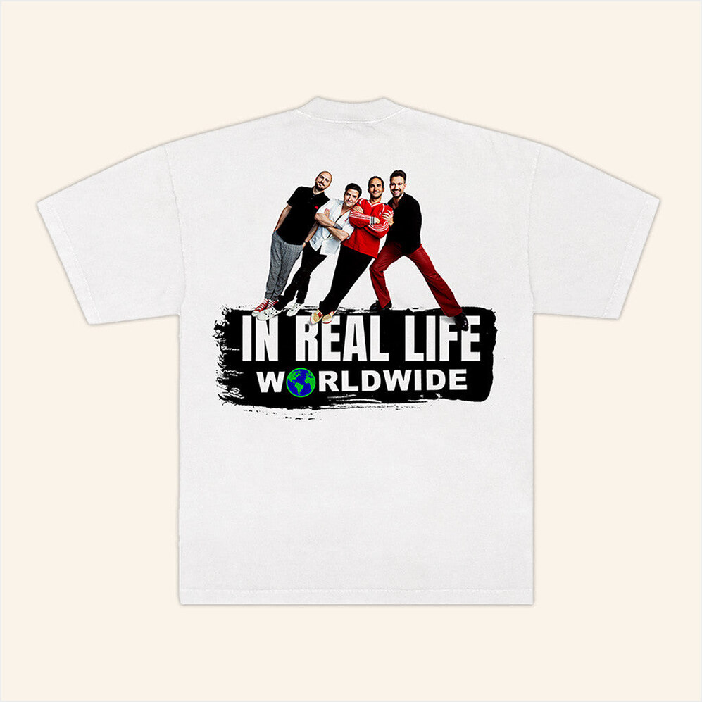 In Real Life Worldwide T-Shirt Big Time Rush Merch Birthday Gifts For Husband Best Friend Gifts