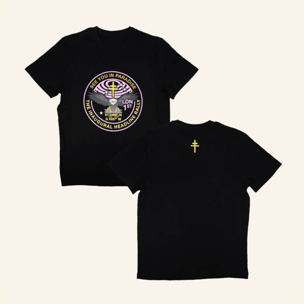 Inaugural Rally Black T-Shirt President Band Merch Birthday Gifts For Best Friend