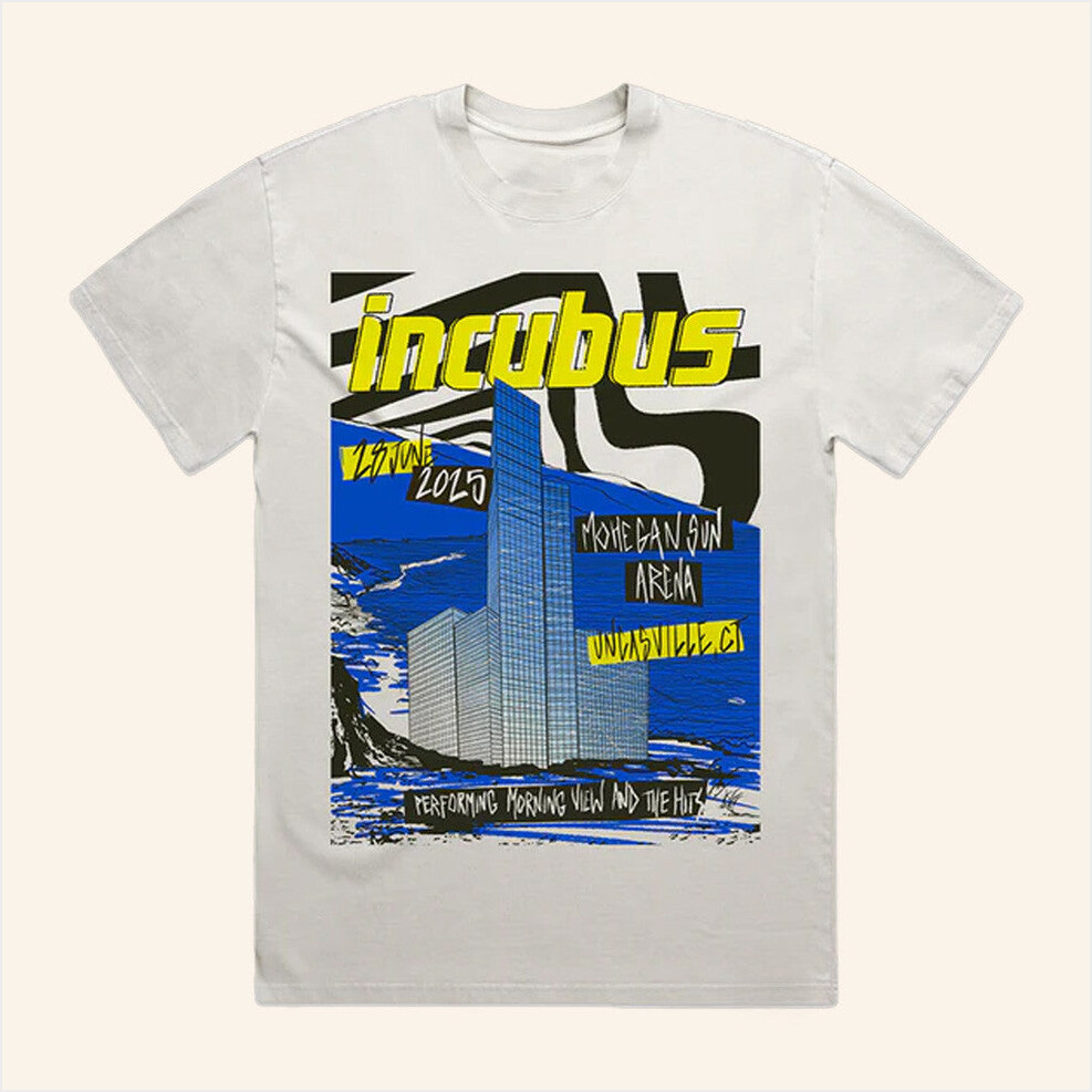 Incubus Uncasville 2025 Event T-Shirt Incubushq Merch Birthday Gifts For Dudes BFF Gifts Ideas