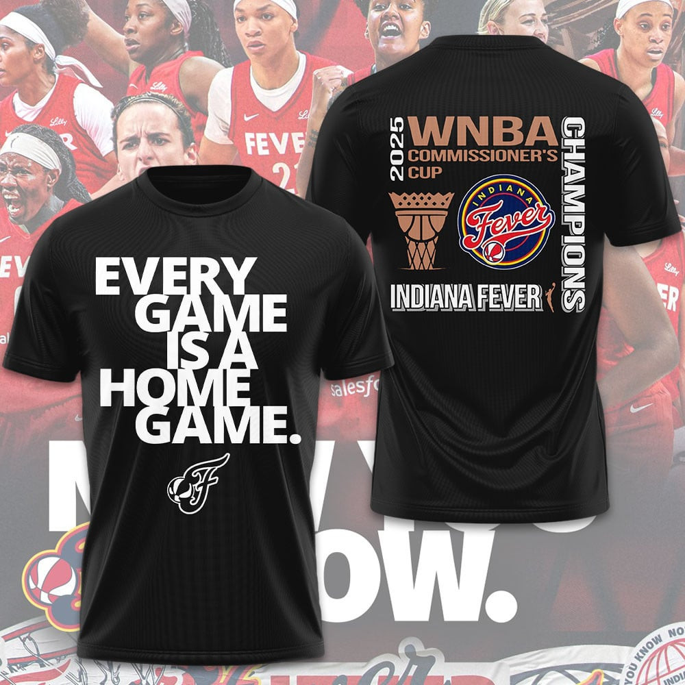 Indiana Fever 2025 Wnba Commissioners Cup Champions Merch Gift For Basketball Fans