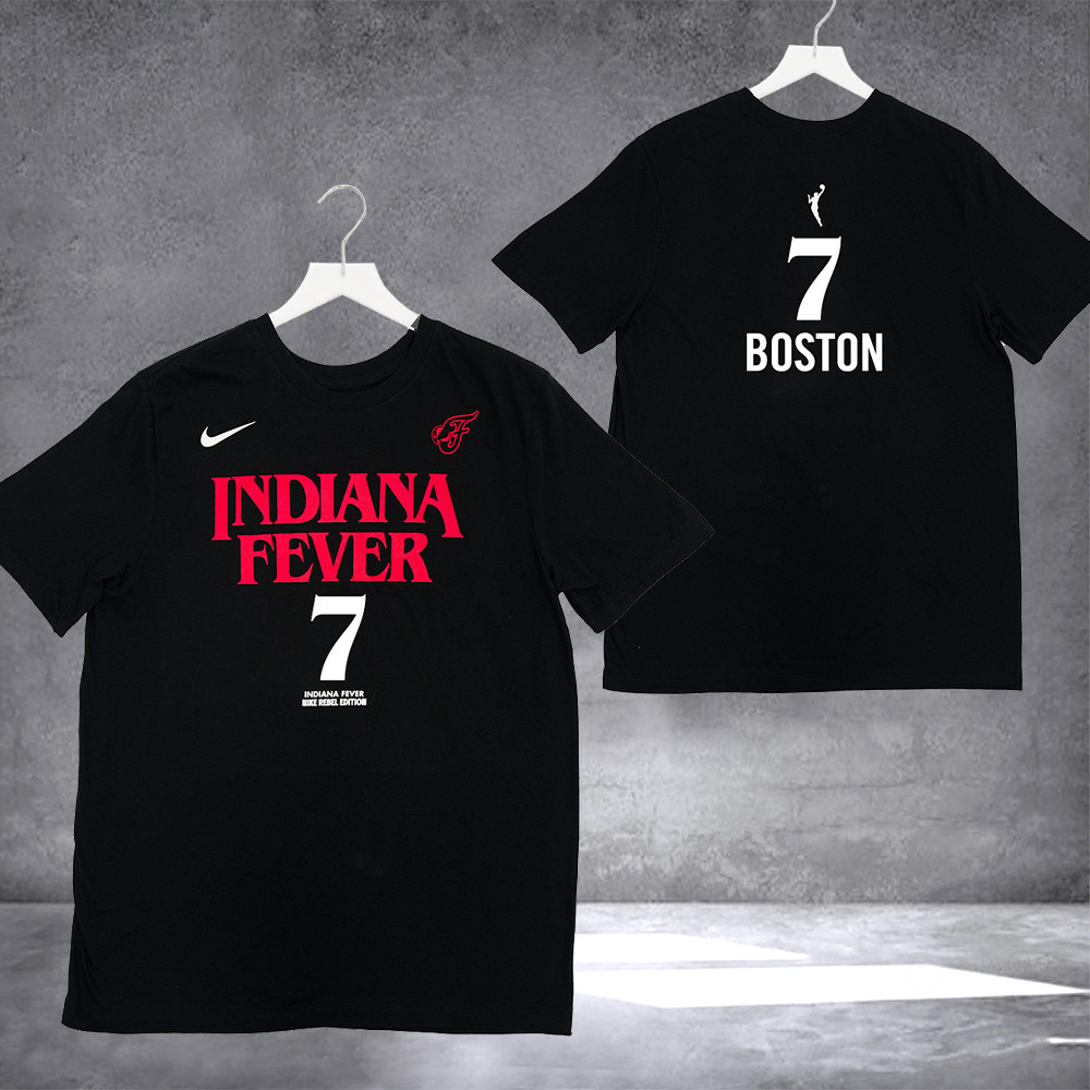 Indiana Fever 7 Aliyah Boston Stranger Things Rebel Shirt Presents For Basketball Fans