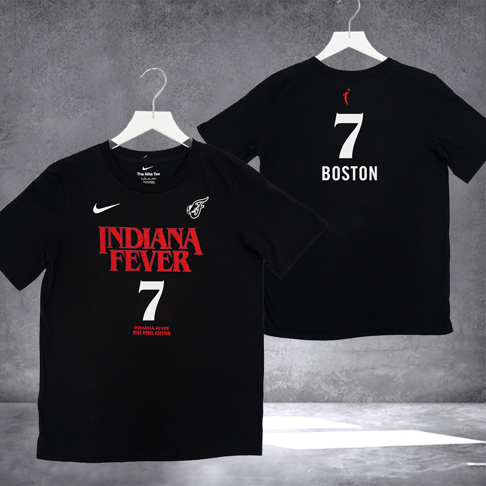 Indiana Fever 7 Aliyah Boston Stranger Things Shirt Gifts For The Basketball Enthusiast