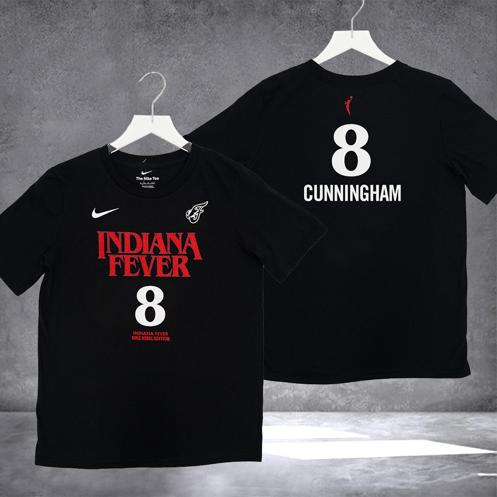 Indiana Fever 8 Sophie Cunningham Stranger Things Shirt Good Gifts For Basketball Fans