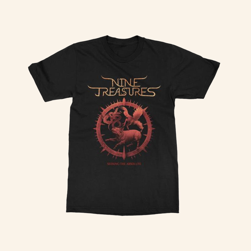 Indie Merch Nine Treasures Seeking The Absolute T-Shirt Gifts For Father