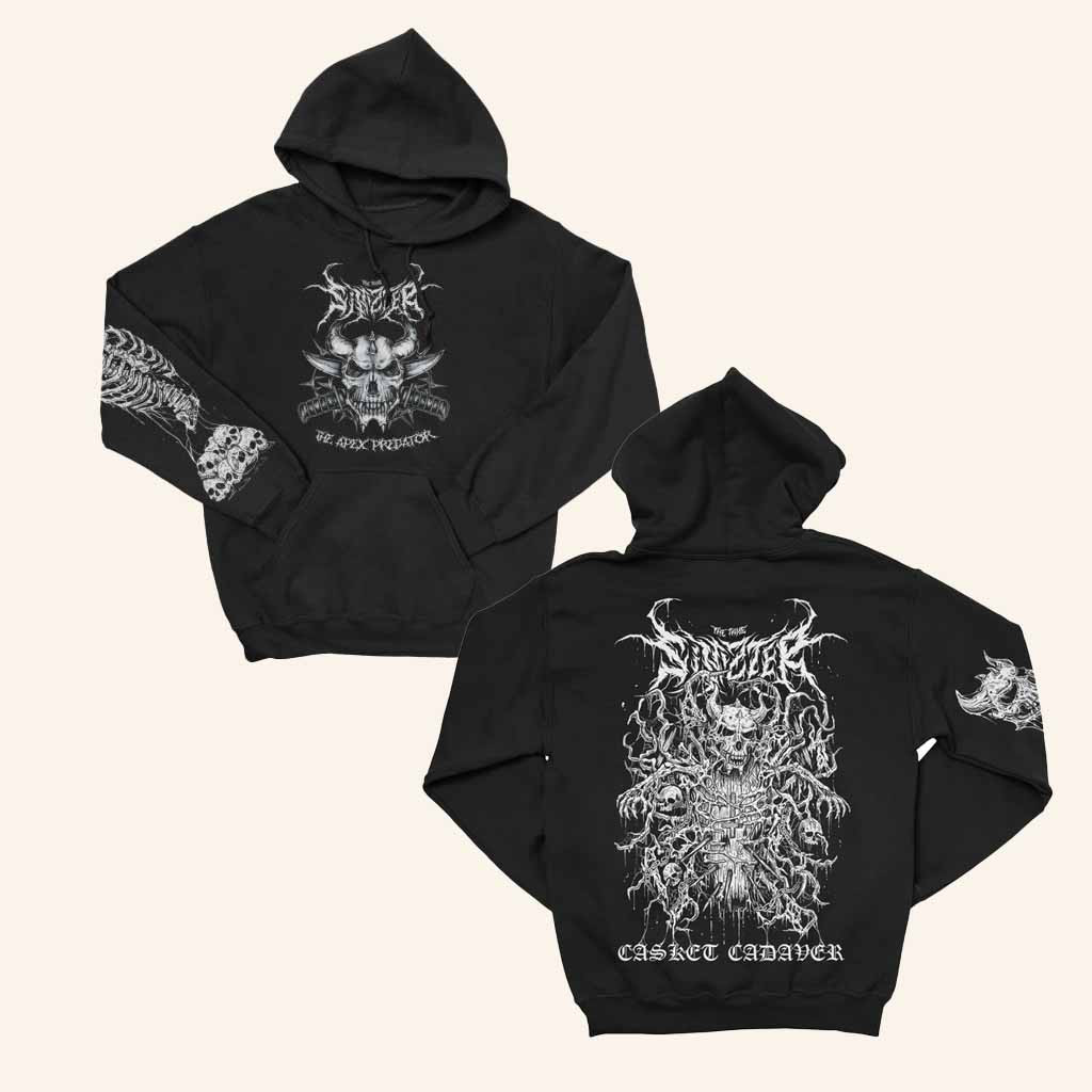 Indie Merch Sinizter Casket Cadaver Hoodie Unique Gift For Music Lovers